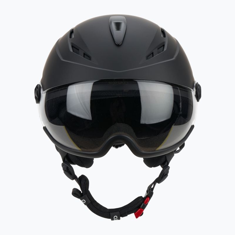 Шолом гірськолижний Briko Elio Visor Photo matt black 2