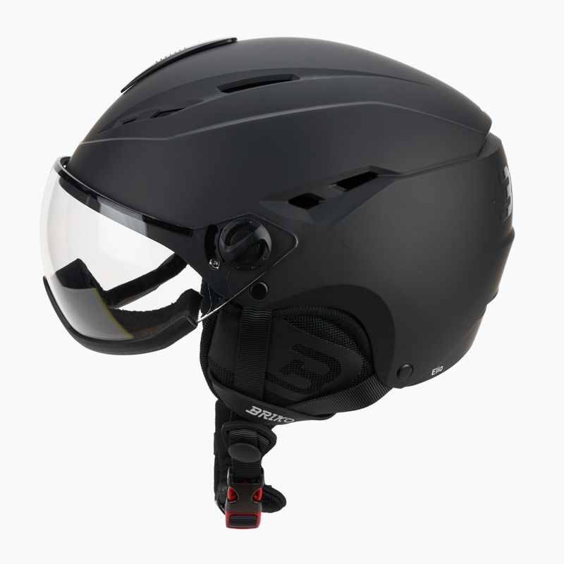 Шолом гірськолижний Briko Elio Visor Photo matt black 3
