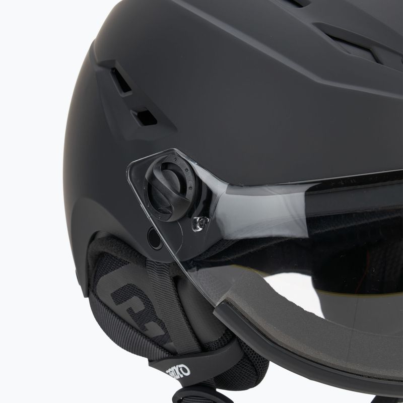 Шолом гірськолижний Briko Elio Visor Photo matt black 7