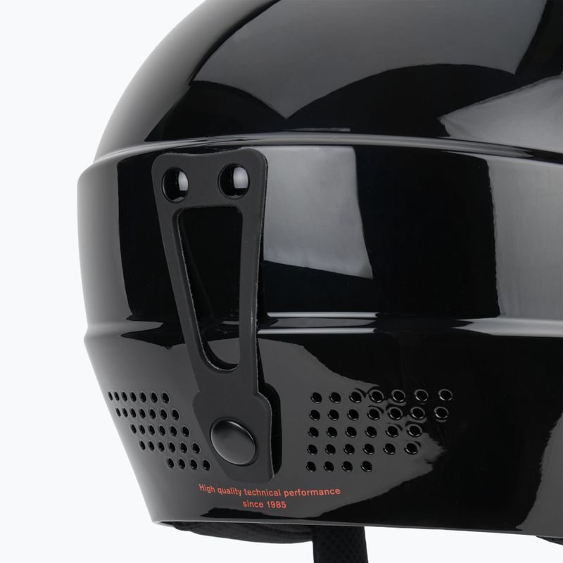 Дитячий гірськолижний шолом Briko Elias Jr shiny black/orange 8