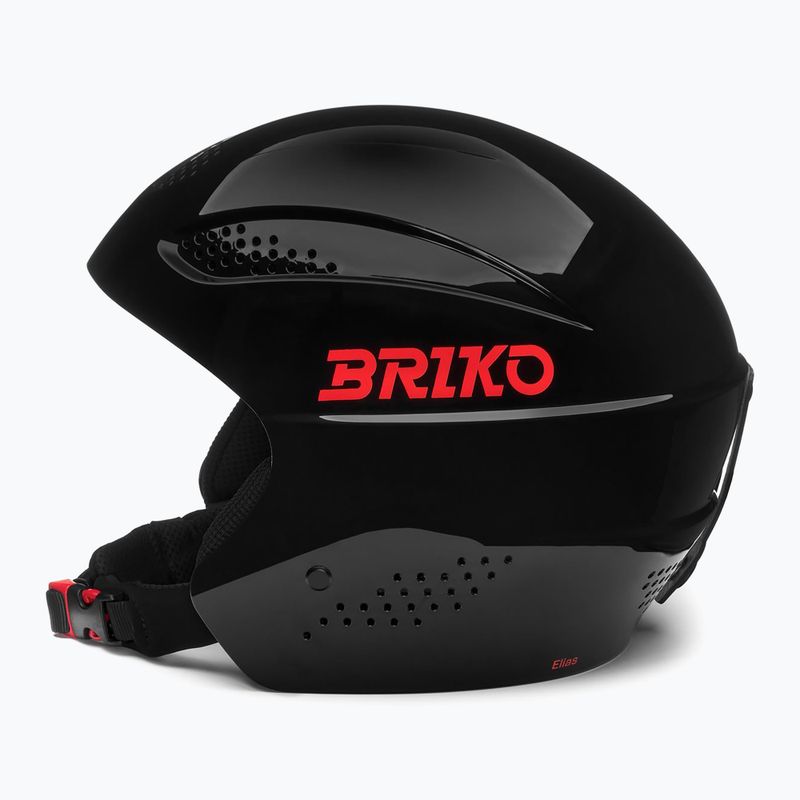 Дитячий гірськолижний шолом Briko Elias Jr shiny black/orange