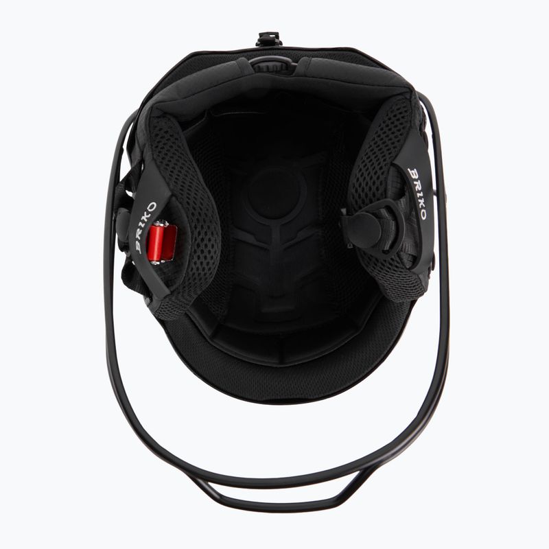 Шолом гірськолижний Briko Slalom 2.0 USA shiny black/white/cardinal red 5