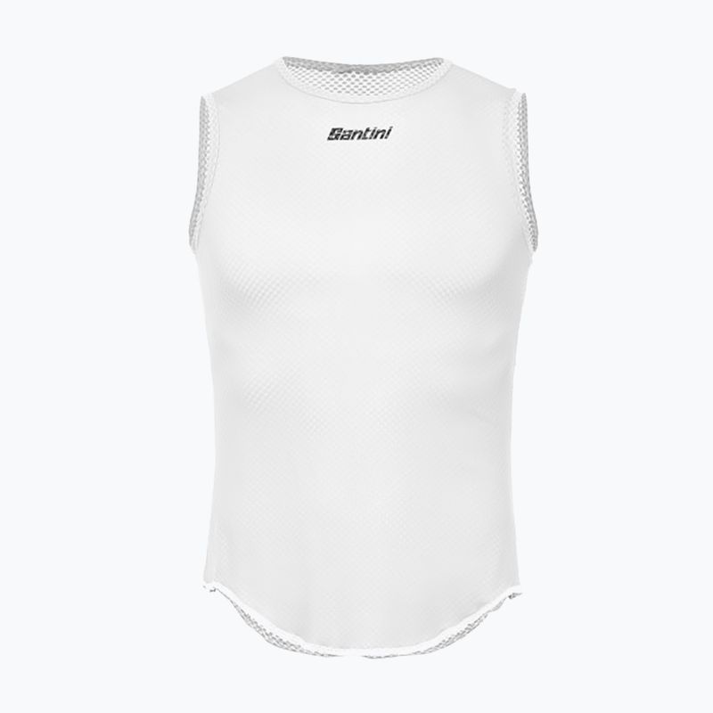 Велофутболка чоловіча Santini Sleeveless Baselayer Lieve біла BM002GLLLIEVEBIXS 4