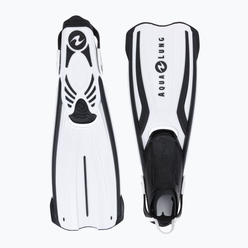 Ласти для снорклінгу Aqualung Amika white/black 2