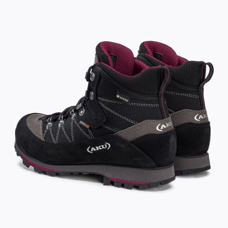 Черевики для трекінгу жіночі AKU Trekker Lite III GTX black/magenta 3