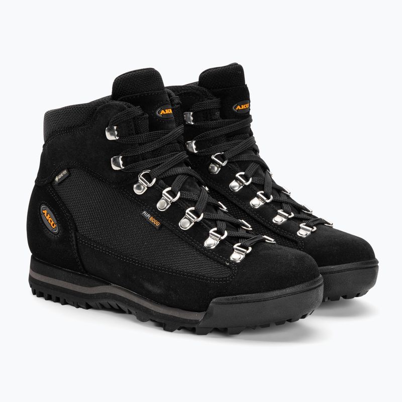 Взуття трекінгове жіноче AKU Ultralight Micro GTX black/black 4