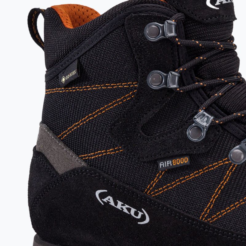 Черевики для трекінгу чоловічі AKU Trekker Lite III Wide GTX black/orange 9