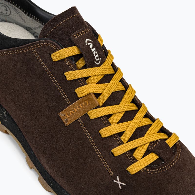 Черевики для трекінгу чоловічі AKU Bellamont III Suede GTX brown/yellow 8