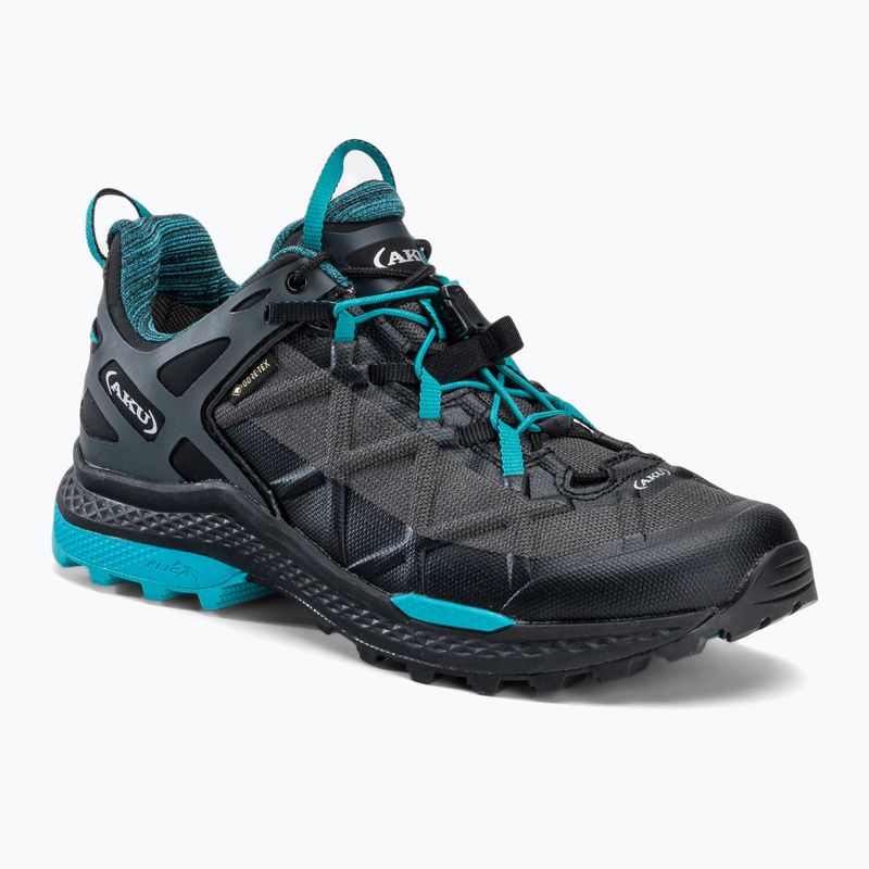 Черевики для трекінгу жіночі AKU Rocket DFS GTX black/turquoise
