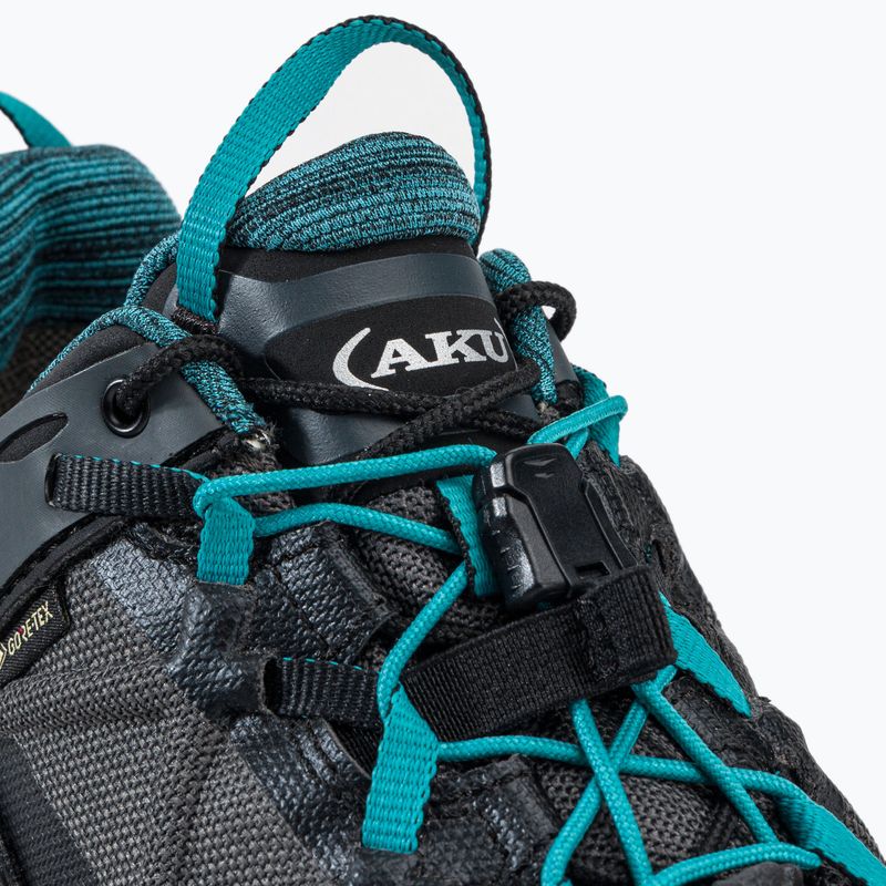 Черевики для трекінгу жіночі AKU Rocket DFS GTX black/turquoise 9