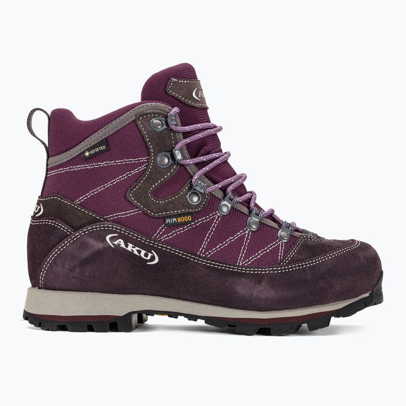 Взуття трекінгове жіноче AKU Trekker Lite III GTX violet/grey 2