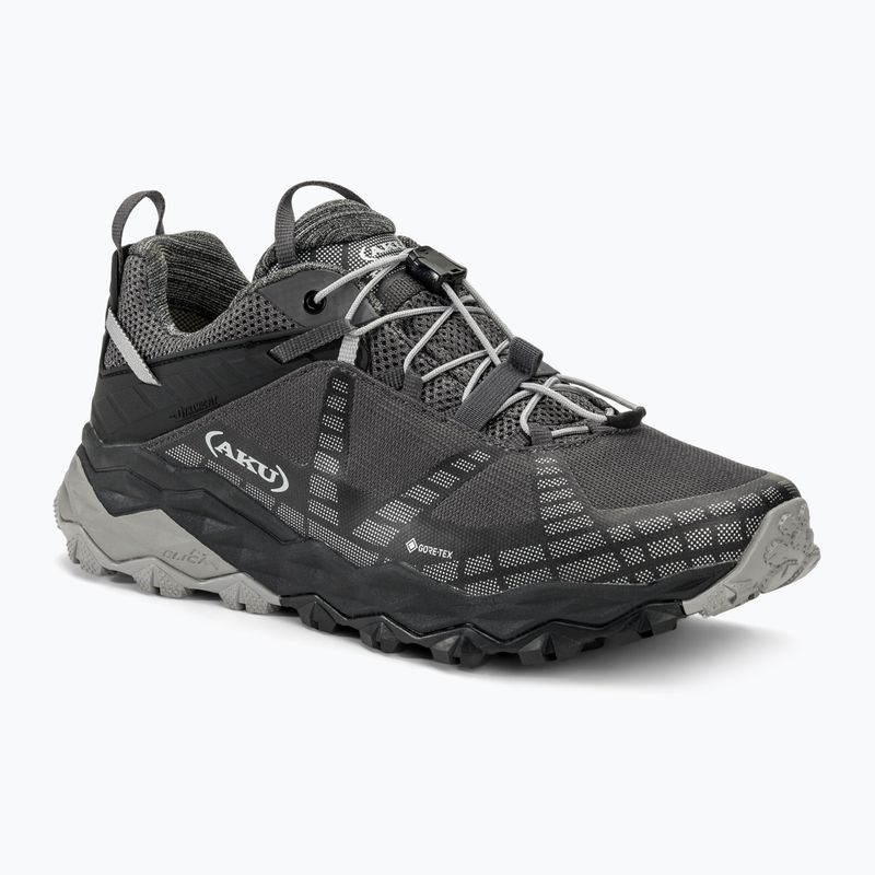Чоловічі туристичні черевики AKU Flyrock GTX чорні/сріблясті