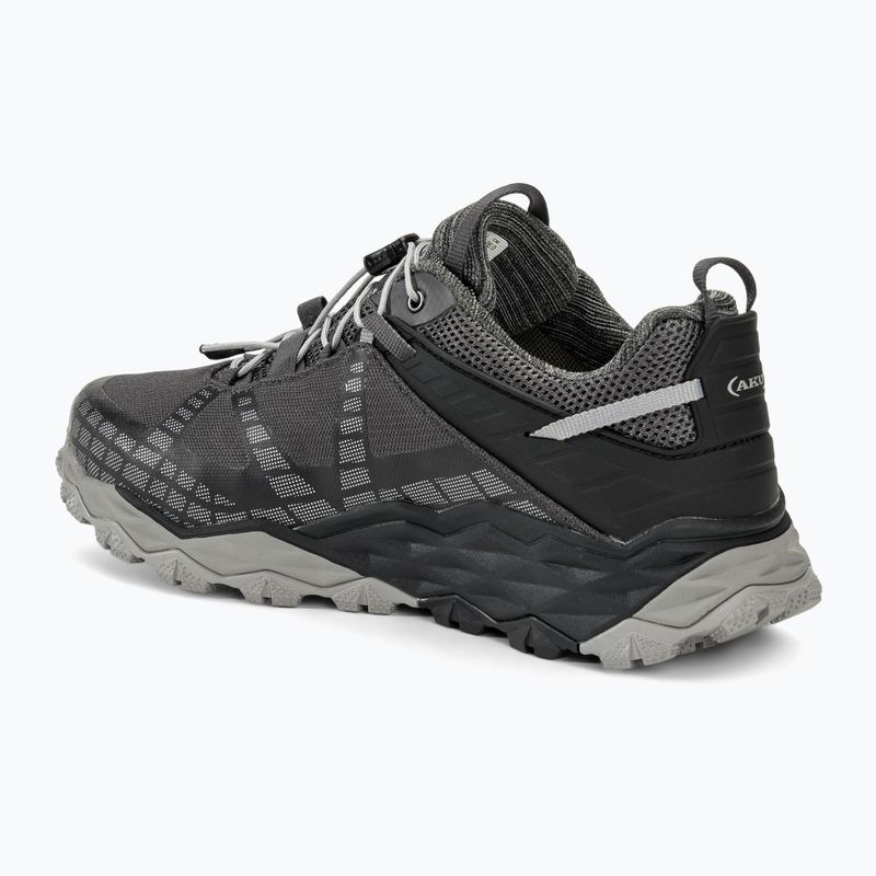 Чоловічі туристичні черевики AKU Flyrock GTX чорні/сріблясті 3