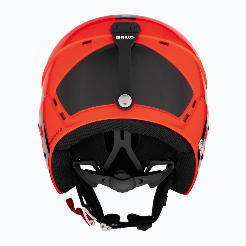 Шолом лижний дитячий Briko Vulcano FIS 6.8 JR shiny orange/black 3