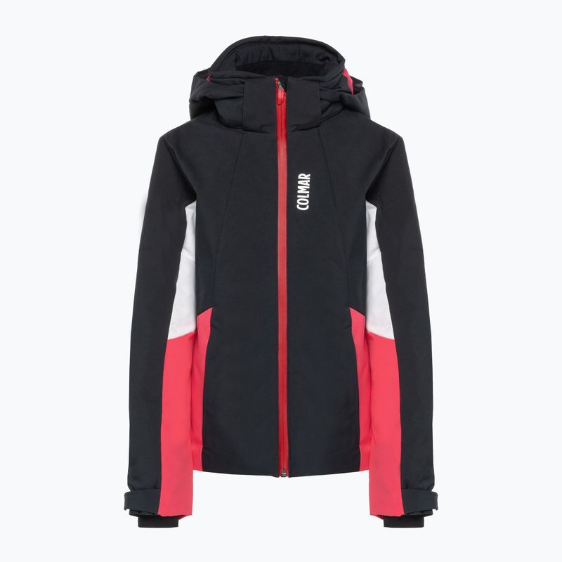 Куртка лижна дитяча Colmar 3115J-1VC black/raspberry/white