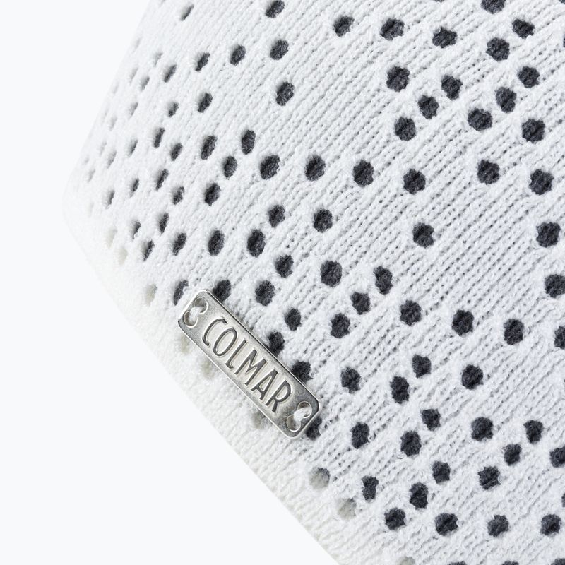 Шапка зимова жіноча Colmar 4833E-9VF white/grey melange 3