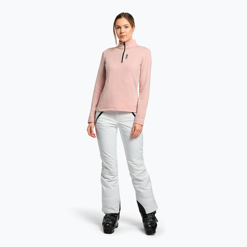 Кофта лижна жіноча Colmar 9334-5WU pale rose 2