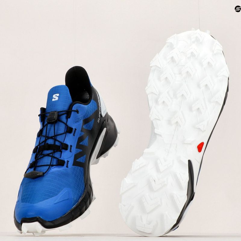 Кросівки для бігу чоловічі Salomon Supercross 4 GTX блакитні L47119600 15