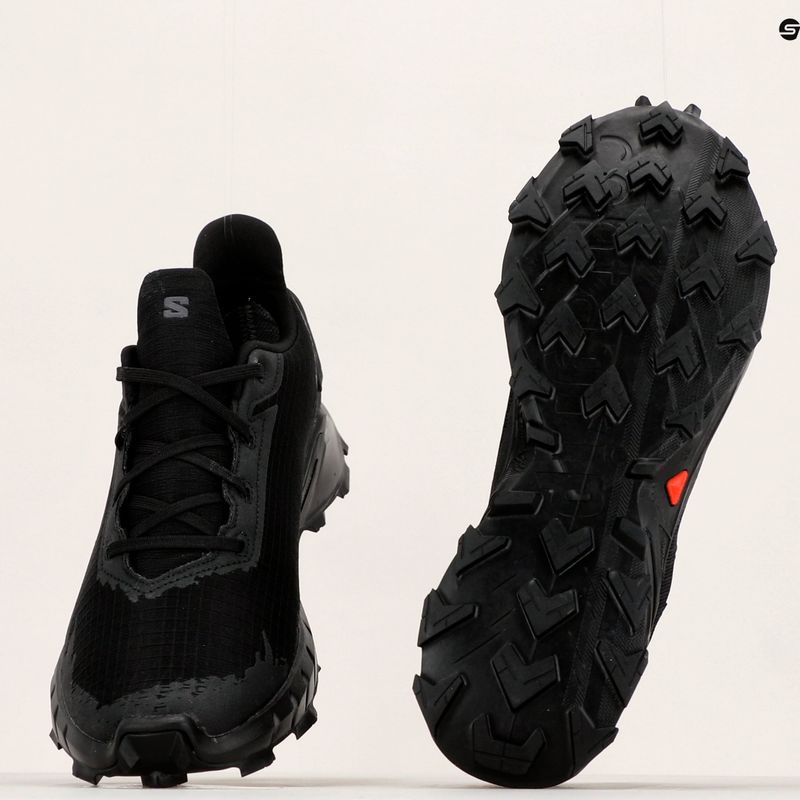Кросівки для бігу чоловічі Salomon Alphacross 4 GTX black/black 21