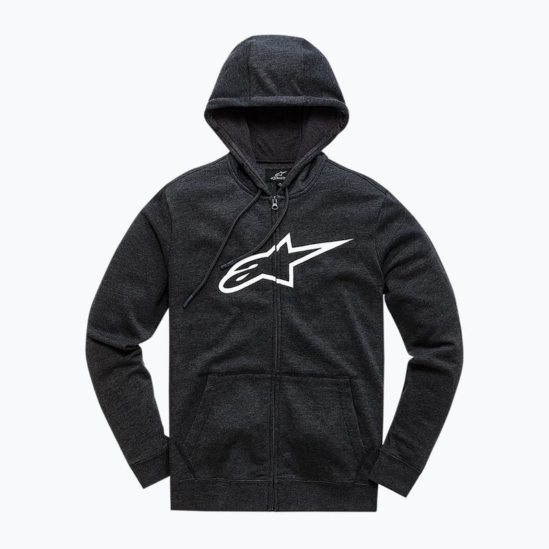 Кофта чоловіча Alpinestars Ageless II Zip Hoodie black/white