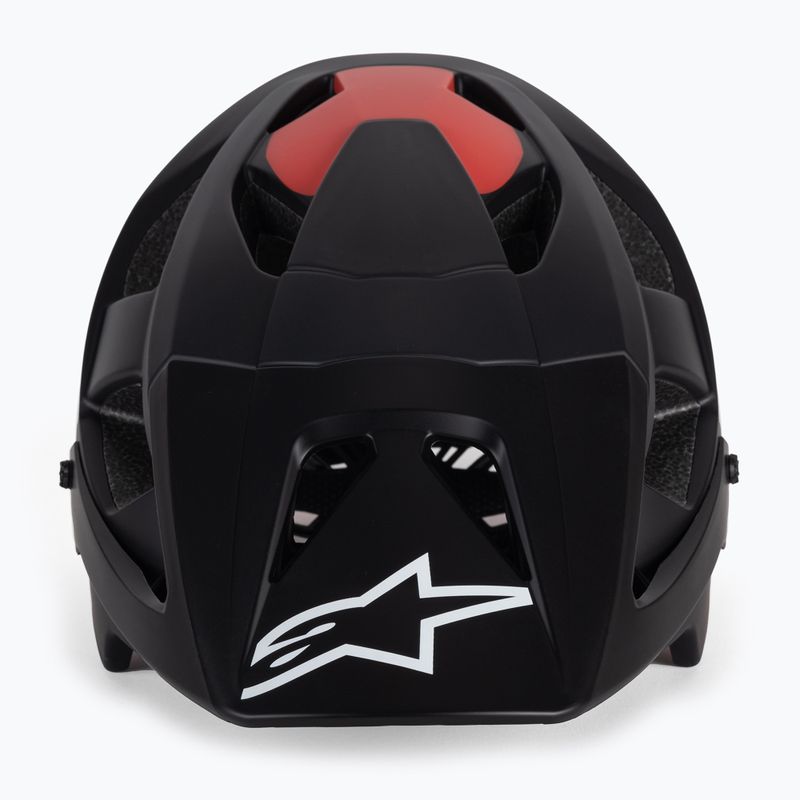 Шолом велосипедний Alpinestars Vector Pro Atom black/red matt 2