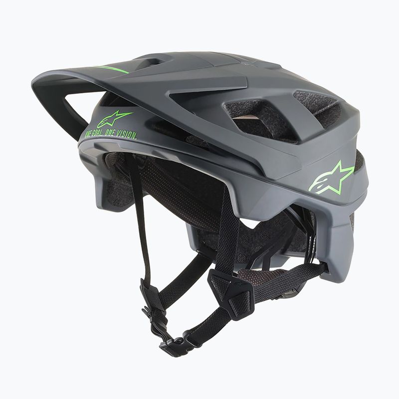 Шолом велосипедний Alpinestars Vector Pro Atom dark gray/cool gray matt 9