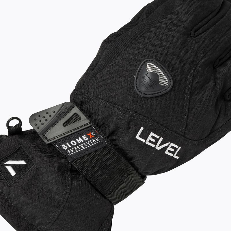 Рукавиці лижні дитячі Level Fly JR black 4