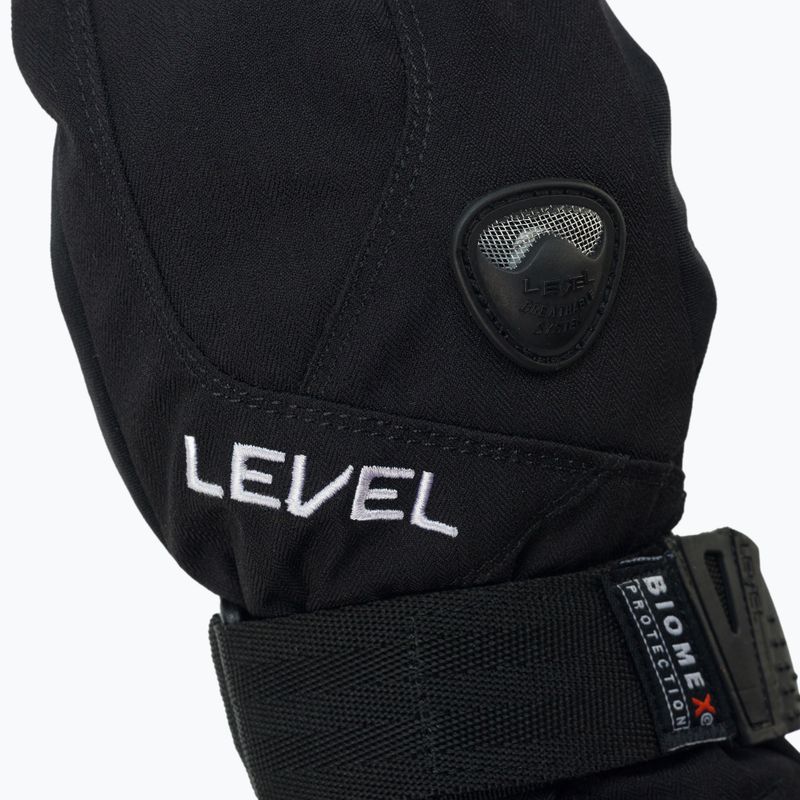 Рукавиці сноубордичні дитячі Level Fly Mitt чорні 4001JM.01 4