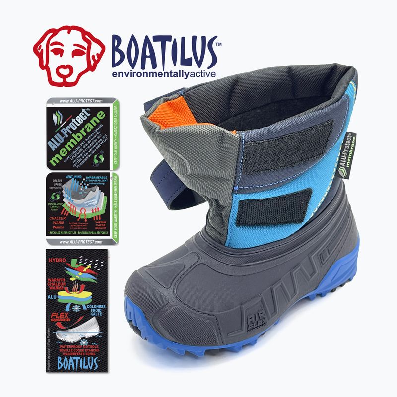 Черевикі зимові дитячі Boatilus Hybrid Sport 2 Velcro cobalt 8