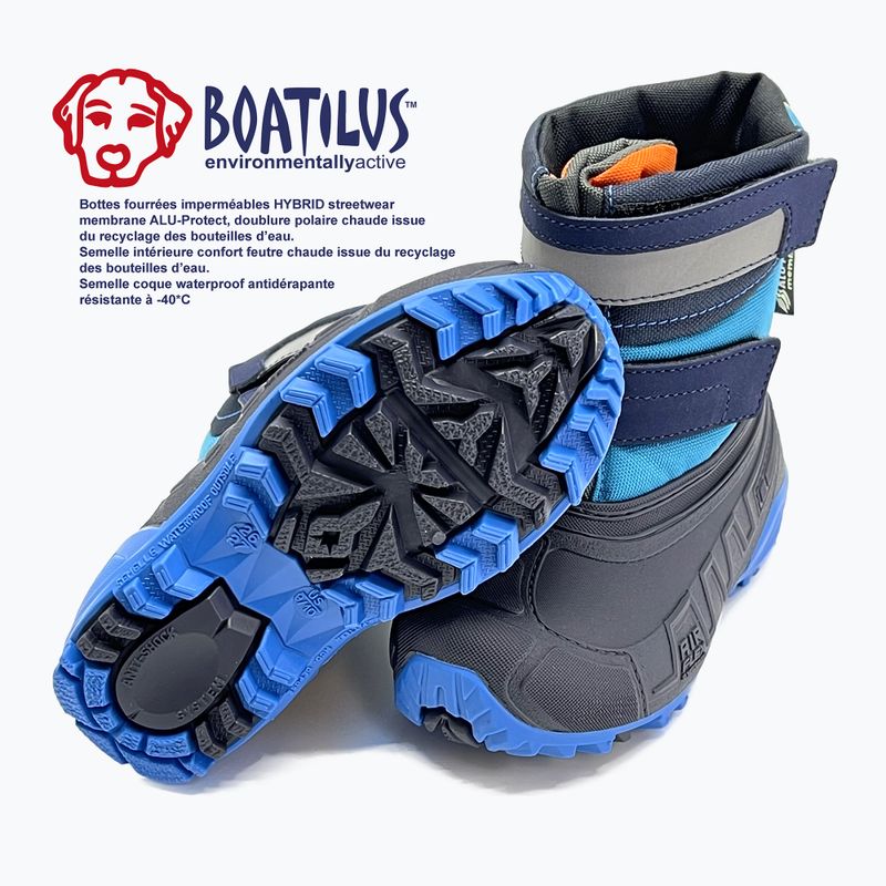 Дитячі зимові чоботи Boatilus Hybrid Sport 2 Velcro cobalt 9