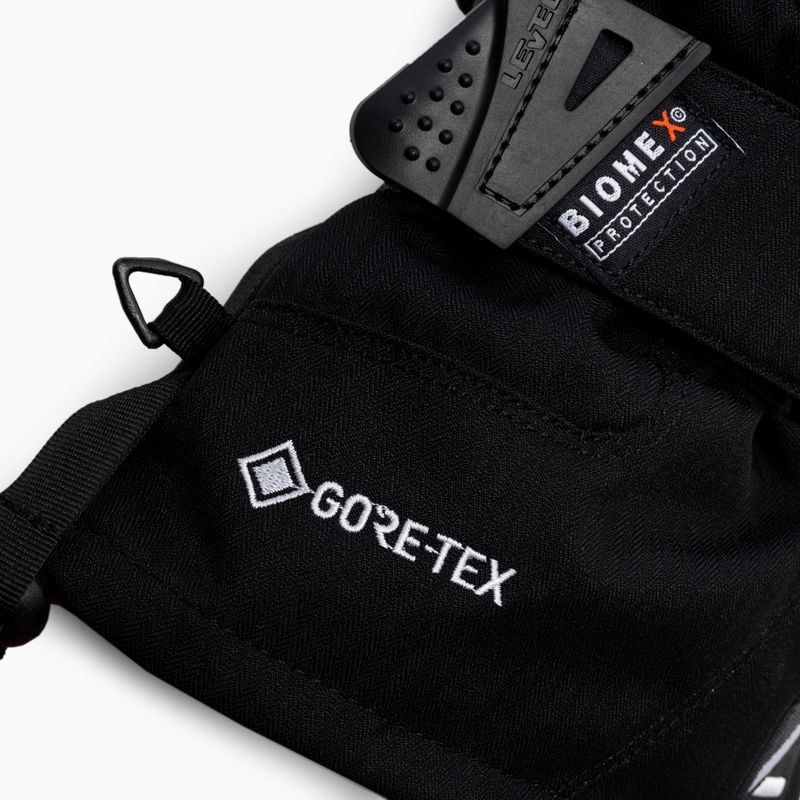 Рукавиці для сноуборду чоловічі Level Half Pipe Gore Tex чорні 1011 4