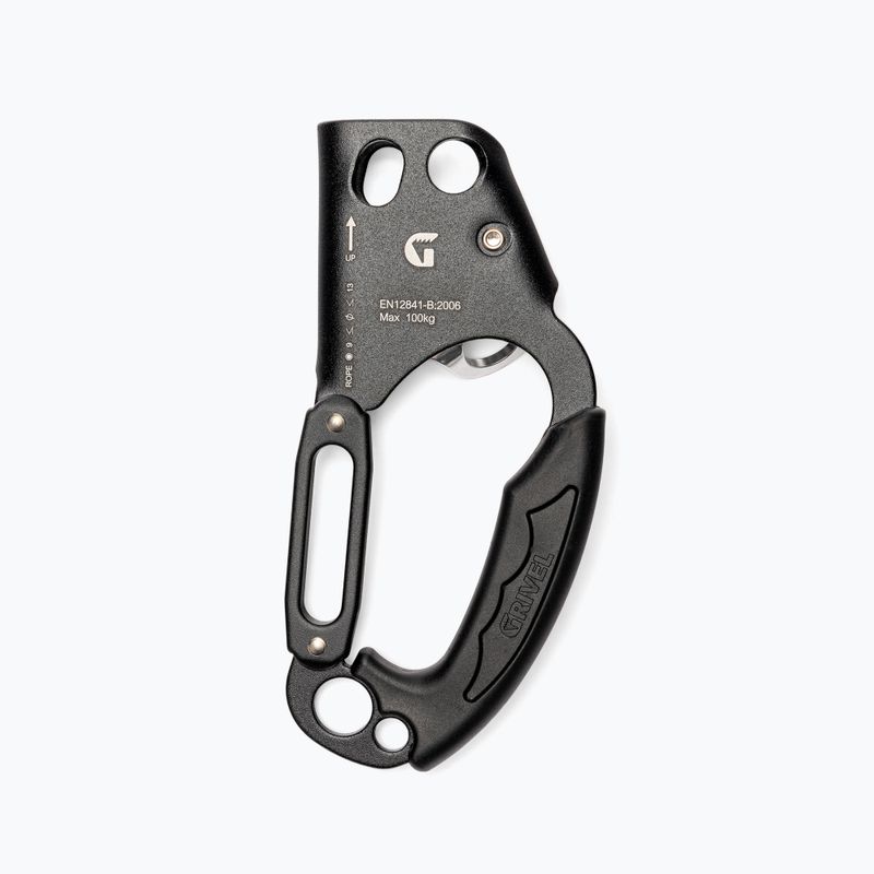 Карабін Grivel A&D Ascender Descender Left чорний RTADL 2