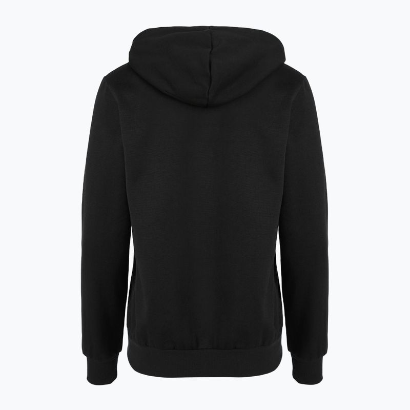 Кофта чоловіча EA7 Emporio Armani Train Visibility Hoodie black / gold 2