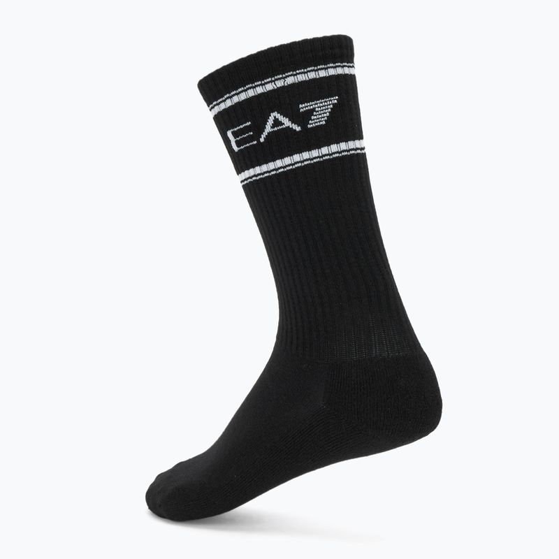 Шкарпетки EA7 Emporio Armani Train Socks Sponge 3 пари black / vanilla ice / armani blu 3