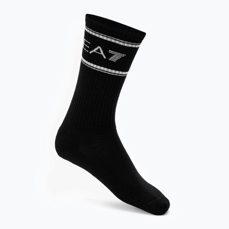 Шкарпетки EA7 Emporio Armani Train Socks Sponge 3 пари black / vanilla ice / armani blu 6