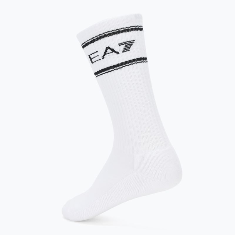 Шкарпетки EA7 Emporio Armani Train Socks Sponge 3 пари white / white / white 2