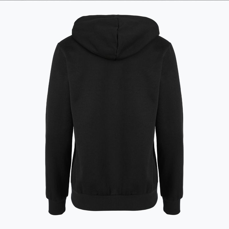 Кофта чоловіча EA7 Emporio Armani Train Visibility Hoodie black/gold 2
