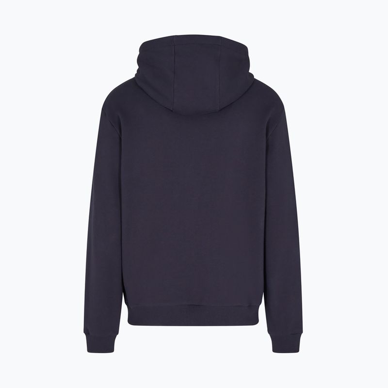 Кофта чоловіча EA7 Emporio Armani Train Logo Series Big Logo Hoodie armani blue 2