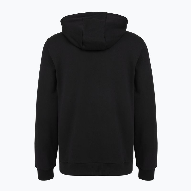 Кофта чоловіча EA7 Emporio Armani Train Logo Series Big Logo Hoodie black 2