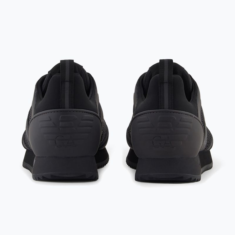 Кросівки EA7 Emporio Armani Black & White Laces black / asphalt 10
