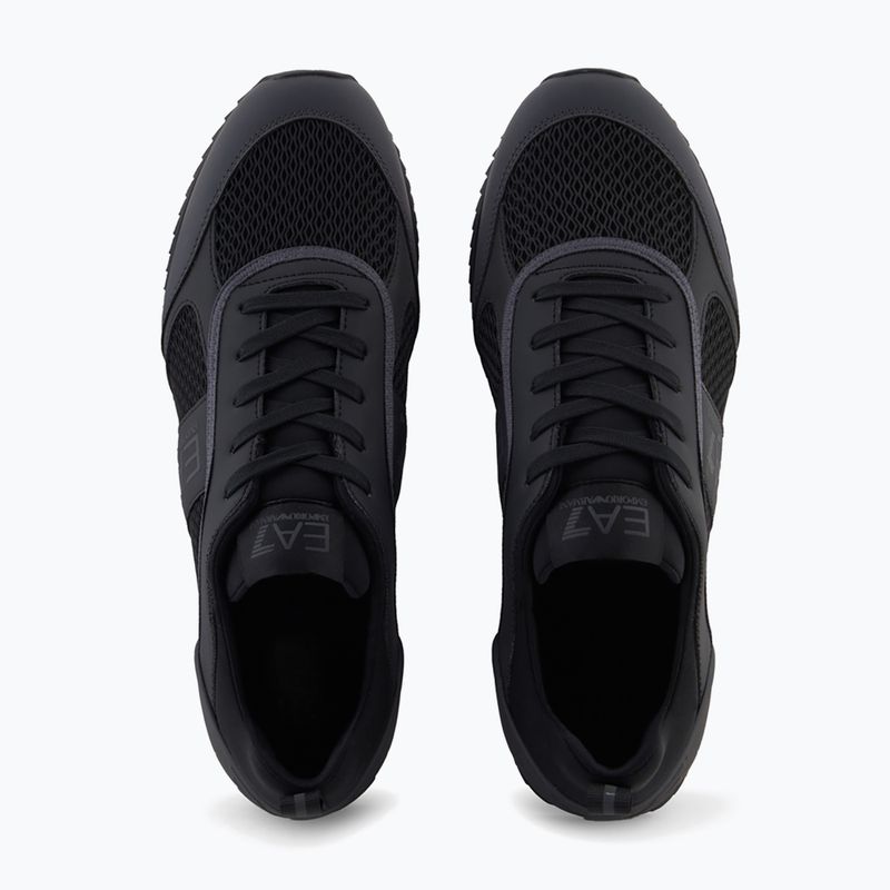 Кросівки EA7 Emporio Armani Black & White Laces black / asphalt 12