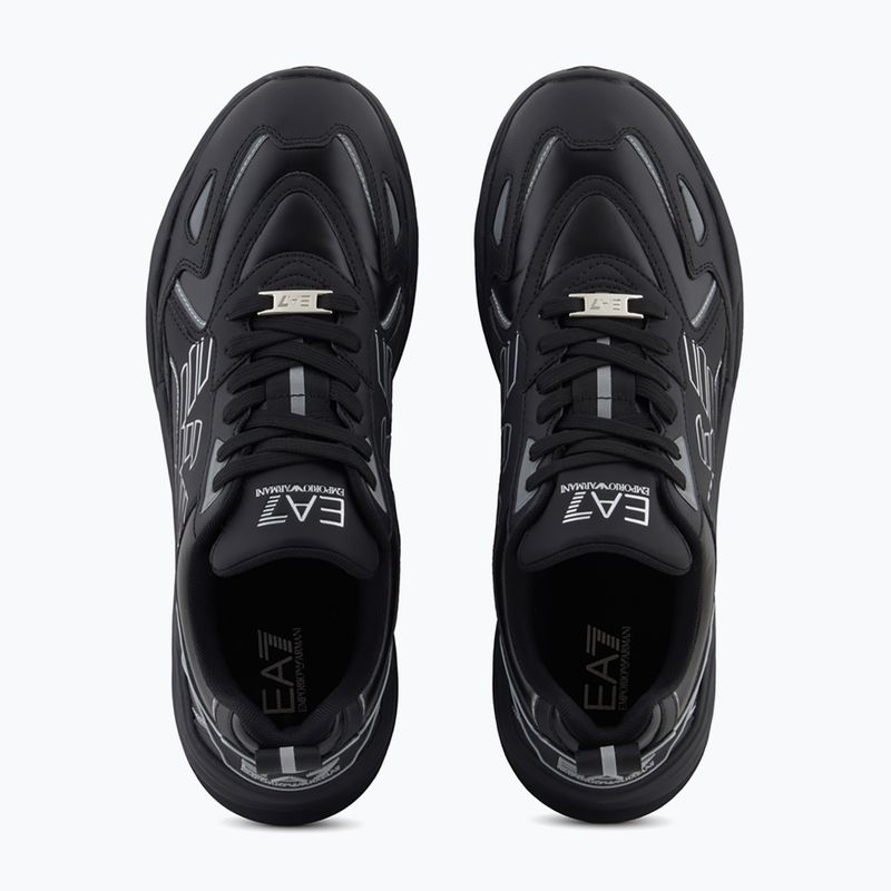 Кросівки EA7 Emporio Armani Ace Runner Special triple black / silver 12