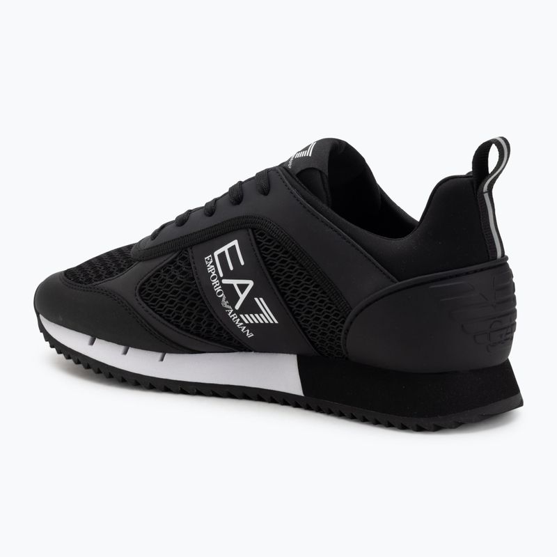 Кросівки EA7 Emporio Armani Black & White Laces black / white 3