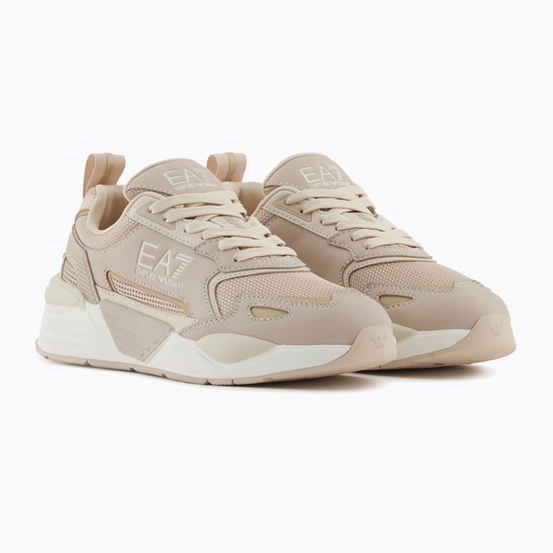 Кросівки EA7 Emporio Armani Ace Runner New cement / almond milk / light gold 9