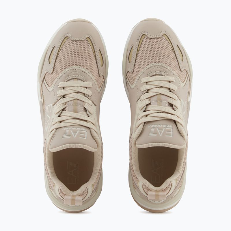 Кросівки EA7 Emporio Armani Ace Runner New cement / almond milk / light gold 12