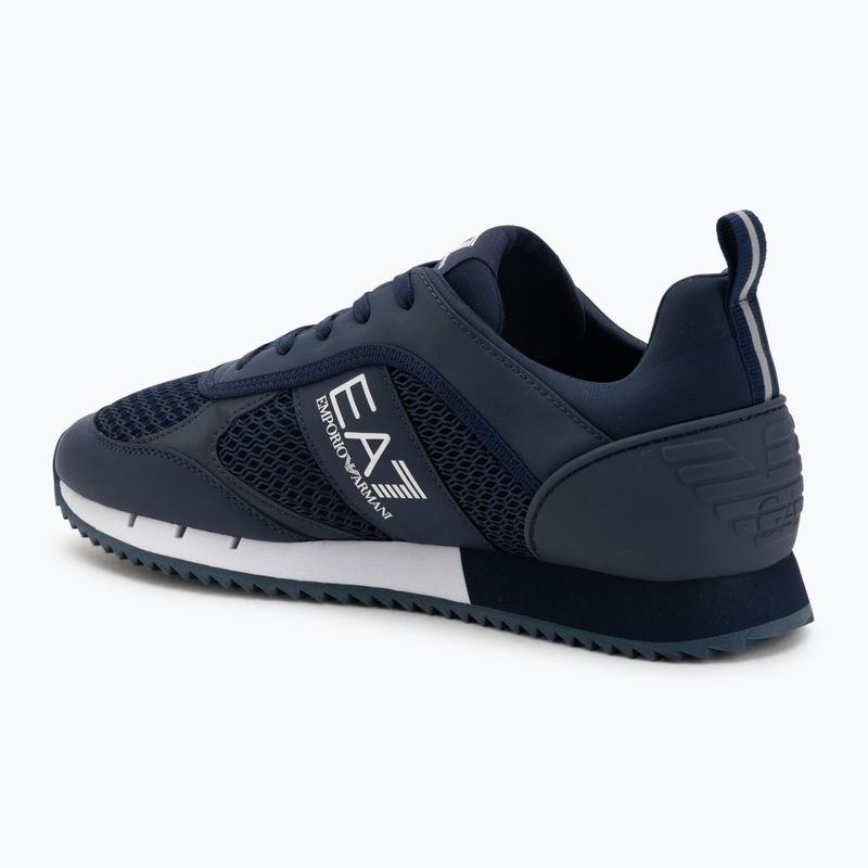 Кросівки EA7 Emporio Armani Black & White Laces navy / white 3
