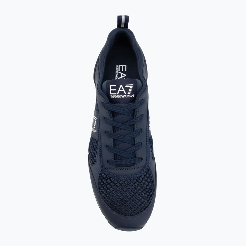 Кросівки EA7 Emporio Armani Black & White Laces navy / white 5