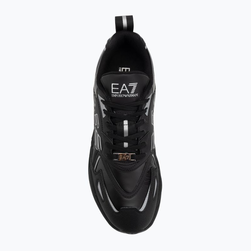 Кросівки EA7 Emporio Armani Ace Runner Special triple black / silver 5