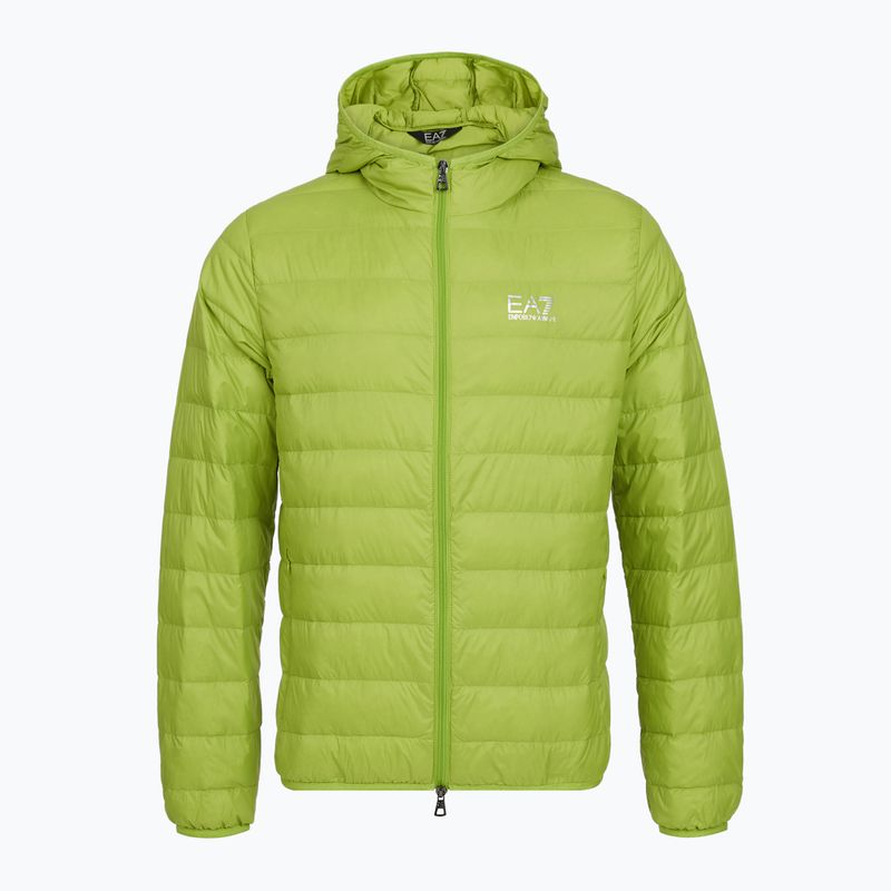 Куртка чоловіча EA7 Emporio Armani Train Core Id Down Light Jacket Hoodie macaw green