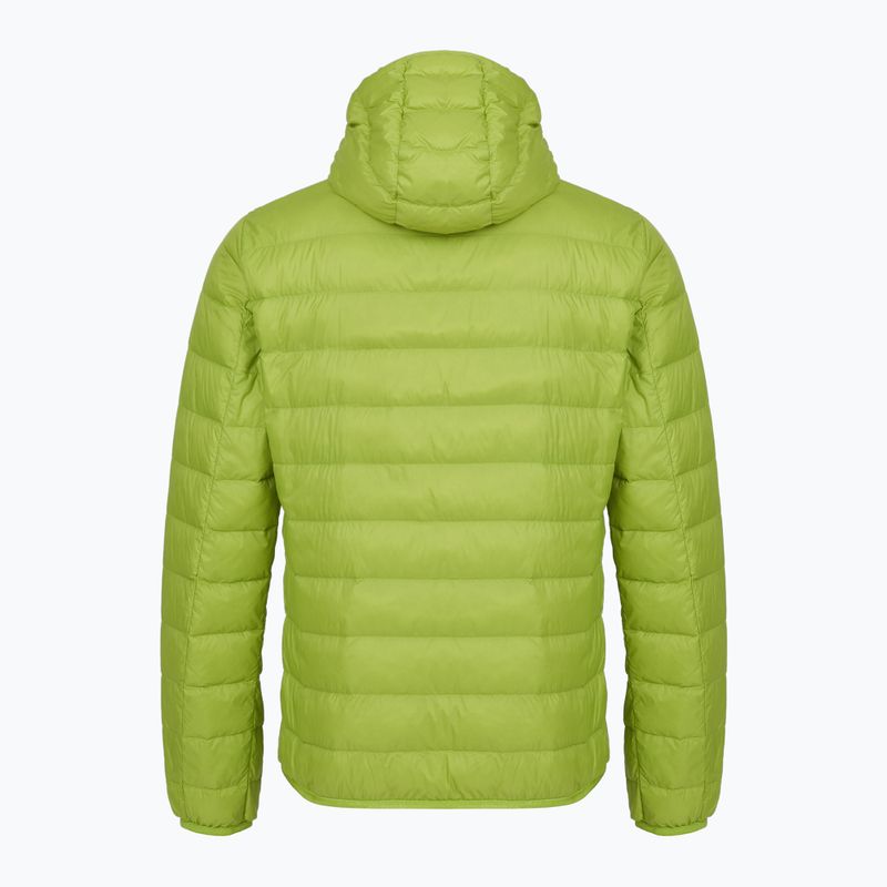 Куртка чоловіча EA7 Emporio Armani Train Core Id Down Light Jacket Hoodie macaw green 2